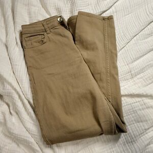 Divided Khaki Casual Trousers